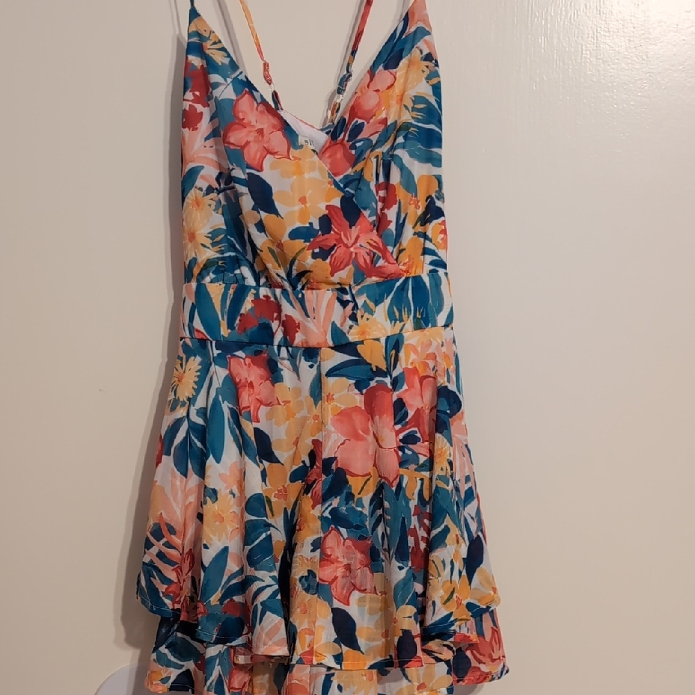 Floral Kids One Piece